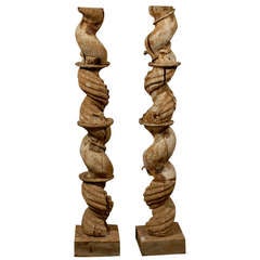A Pair of Large Scale Italian Columns