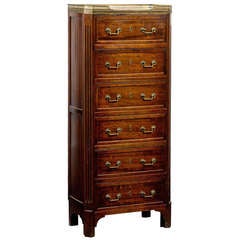 French Directoire Style High Chest