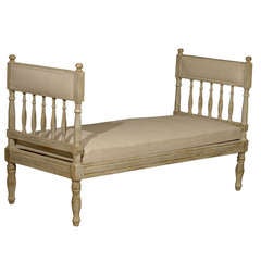Mid-19th Century Swedish Gustavian Style Daybed 2