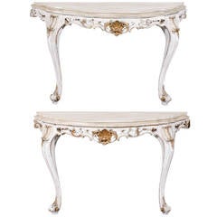 Pair of Italian Consoles Tables