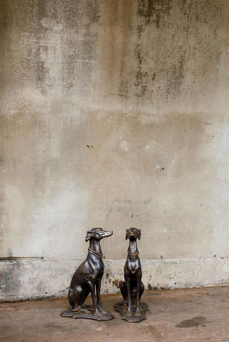 italian greyhound sculpture