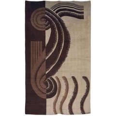 An English Deco Rug by "Marion Dorn"