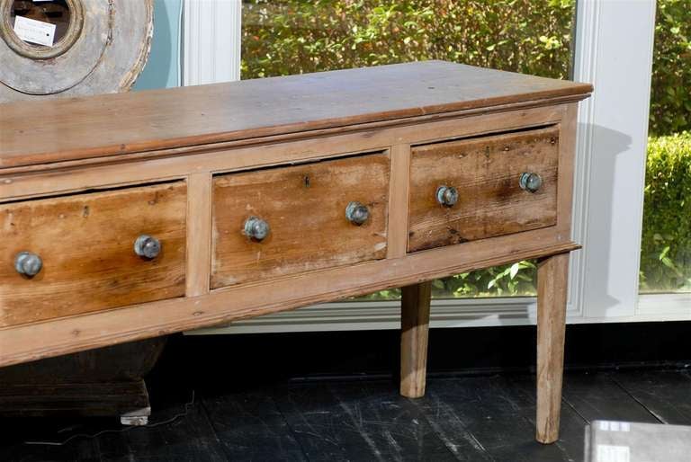 20th Century A Pine Sideboard