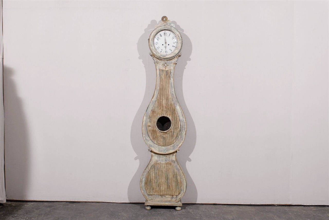 Swedish 19th Century Clock Also Known as a Mora Clock