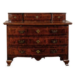 Early 18th Century Swedish Period Baroque Desk or Chest