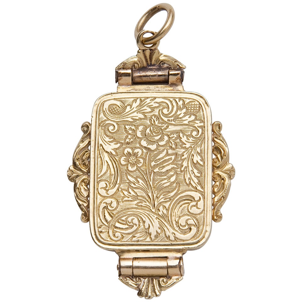 18kt Gold Parisian Vinaigrette For Sale