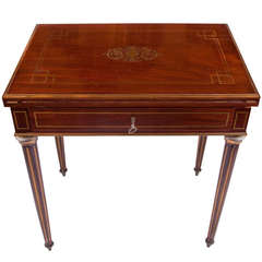 French Neoclassical Revival Table/Poudreuse