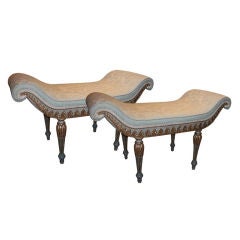 Pair of Italian Benches