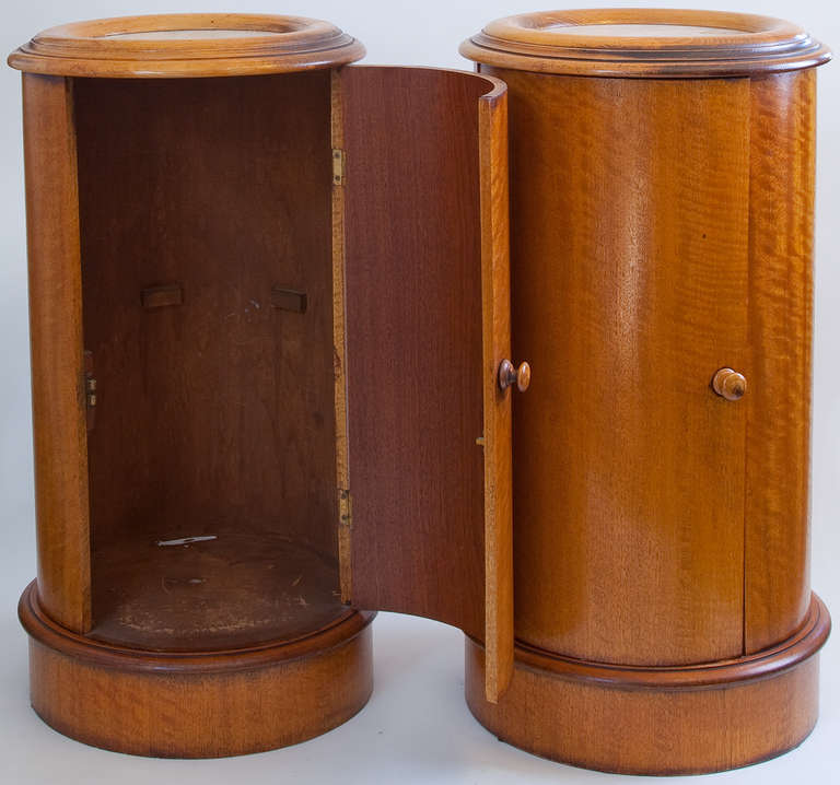 19th Century Biedermeier Cabinets/Side Tables 1