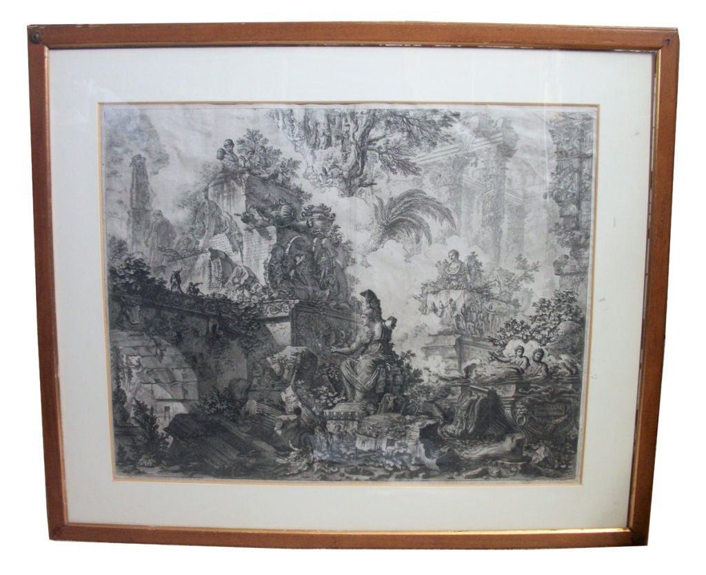 Museum Mounted Print by Giovanni Battista Piranesi