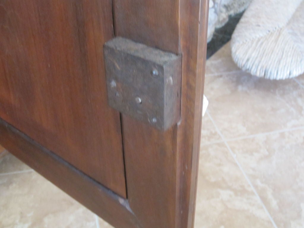 French Régence-Provincial Walnut Vaisselier Featuring A Central Clock For Sale 3