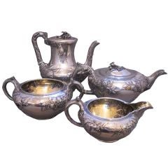 Antique Four-Piece Tea & Coffee Service by John Figg