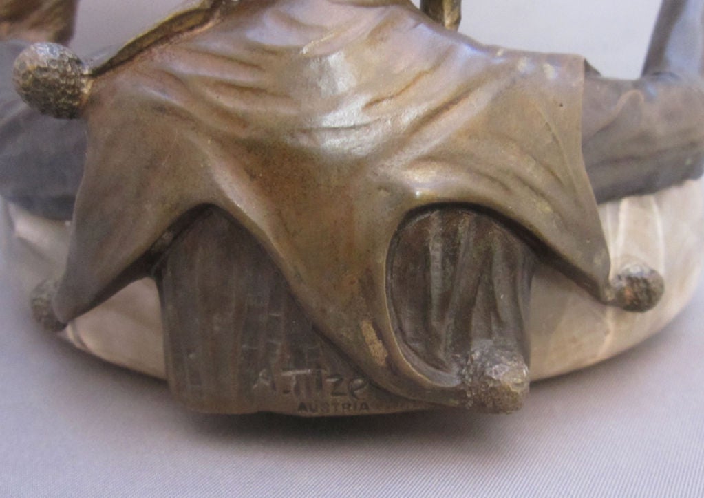A. Titze Cold-Painted Bronze Cendrier / Pin Tray 1