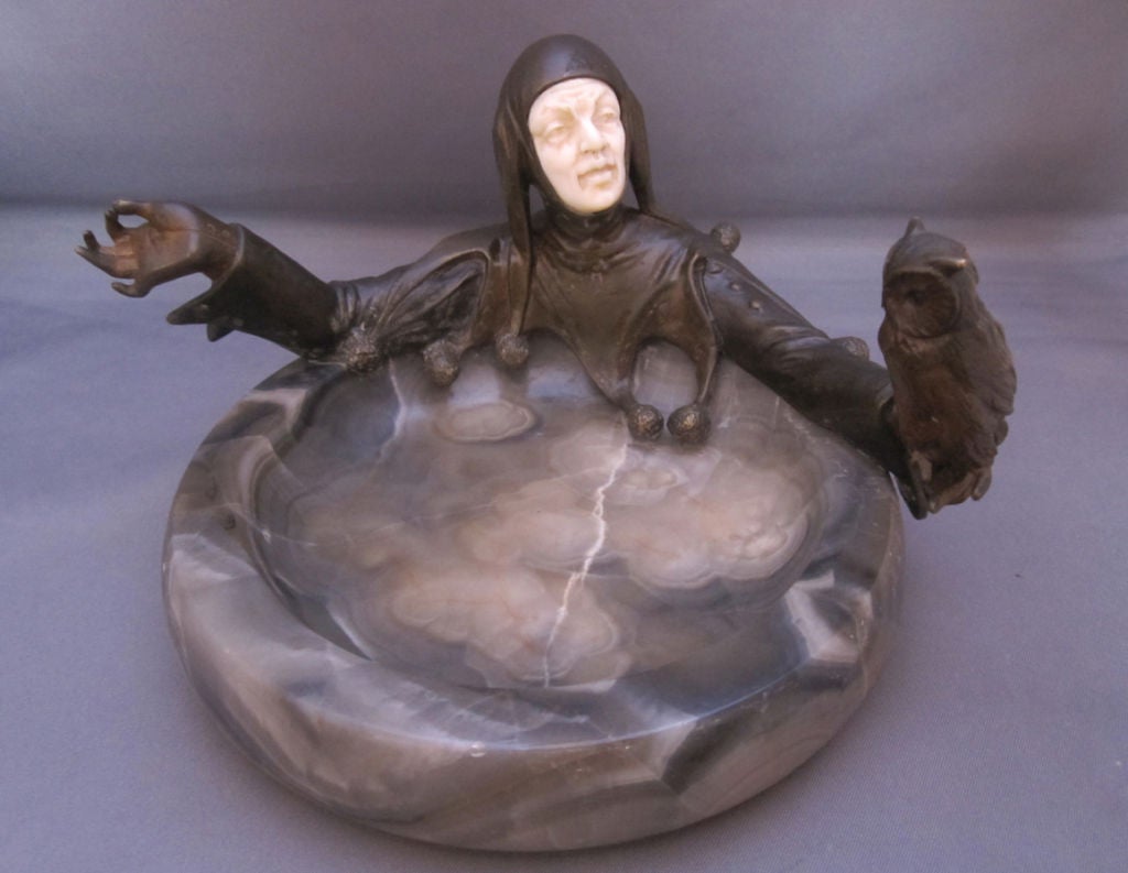 A. Titze Cold-Painted Bronze Cendrier / Pin Tray 3