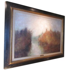 Oil on Canvas Painting by Bernard Gantner