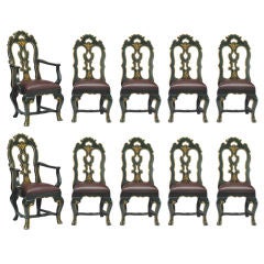 Set of Michael Taylor Portuguese Style Chairs