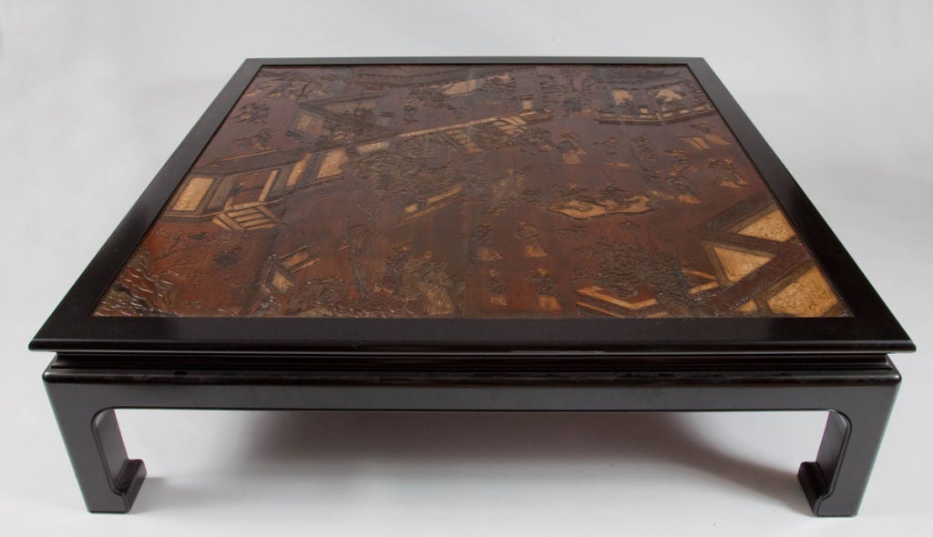 Chinese Coromandel Screen Coffee Table