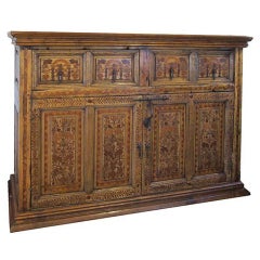 Monumental Spanish Colonial Credenza