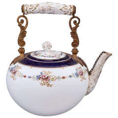 A Rare Meissen Porcelain Teapot, Germany, 19th Century