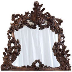 19th Century French Carved Mirror