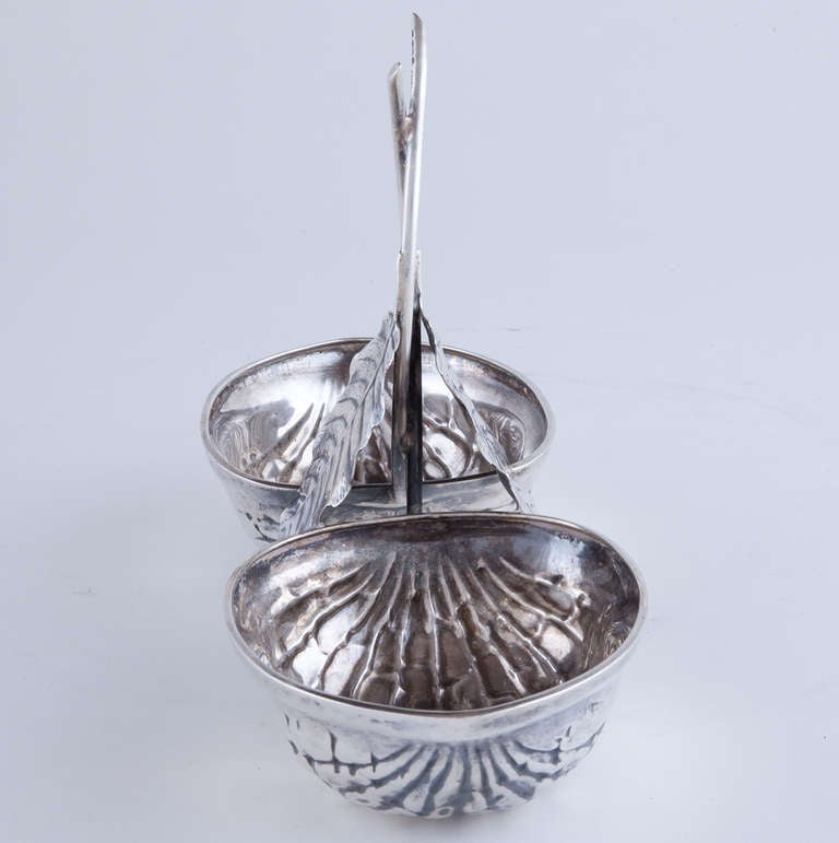 Mid-20th Century Italian Sterling Silver Nut or Candy Dish For Sale