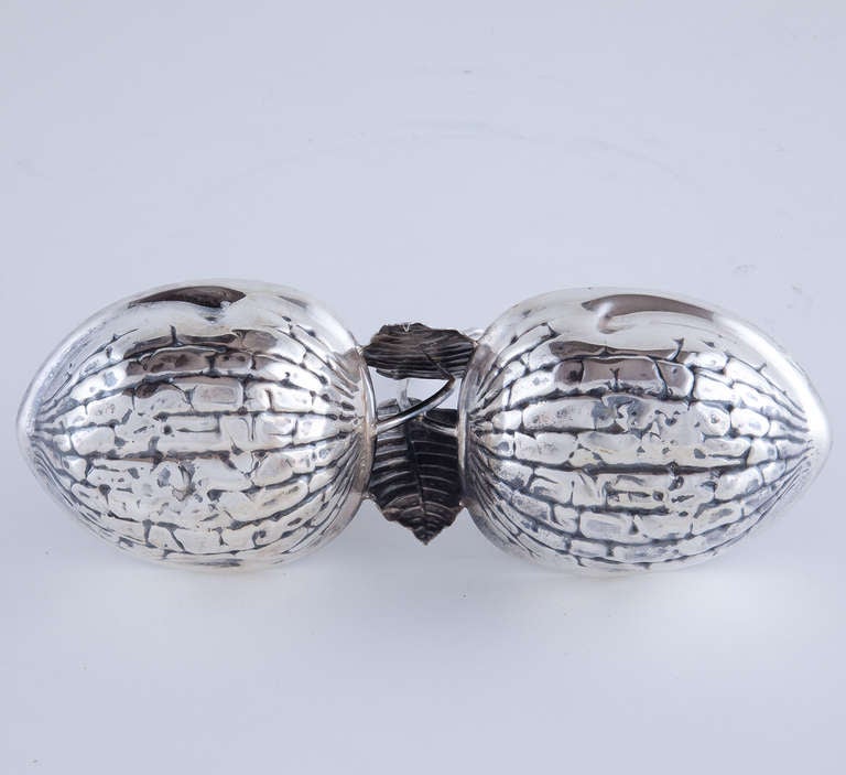 Italian Sterling Silver Nut or Candy Dish For Sale 1