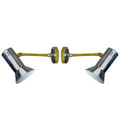 Pair of Mod Wall Sconces