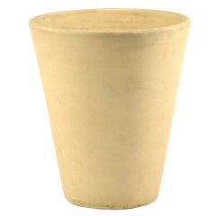 Large Conical Bisque Planter from Architectural Pottery