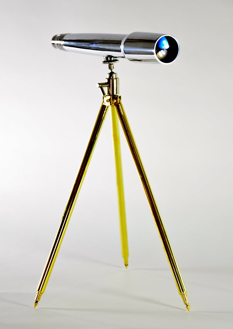 American VIntage Spotting Scope on Brass Tripod