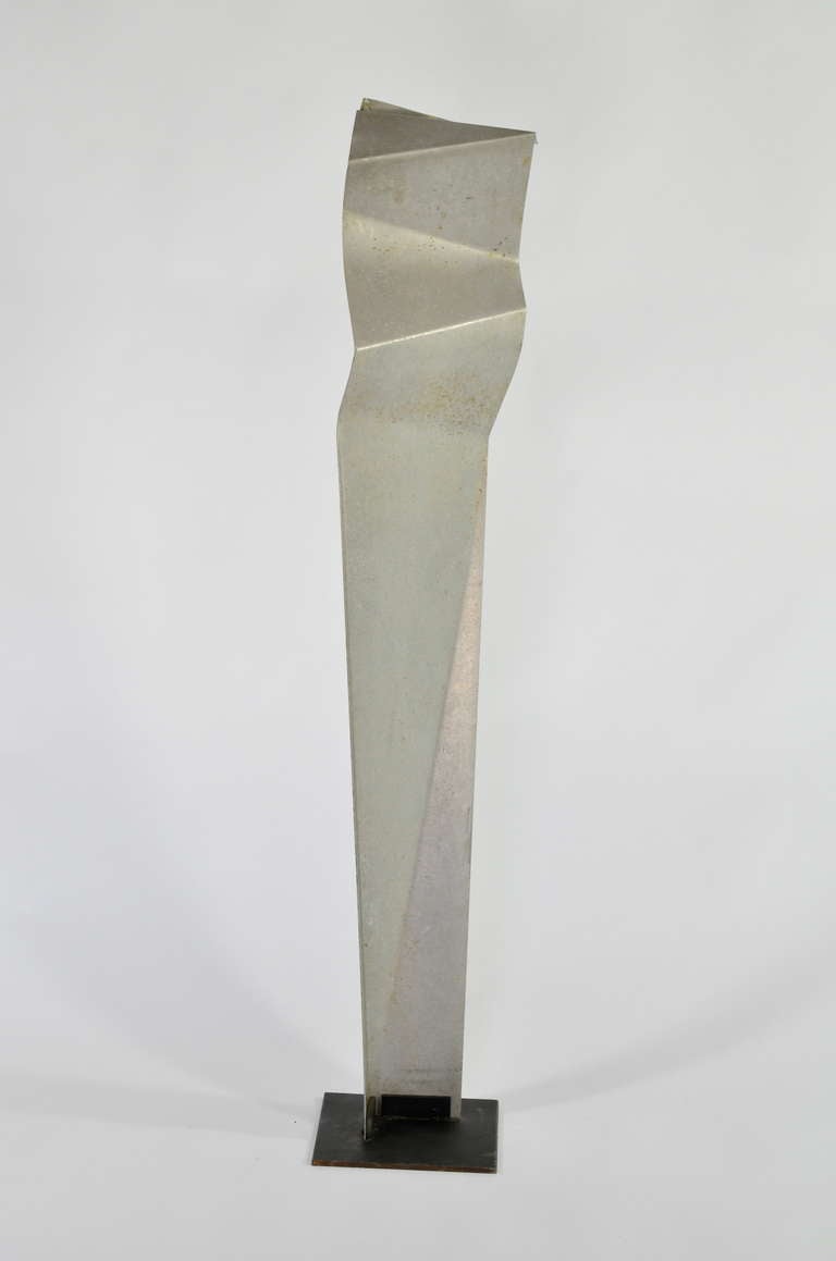 Mid-Century Modern Metal Sculpture by John Chase Lewis