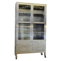 Classic Stainless Steel Display Cabinet