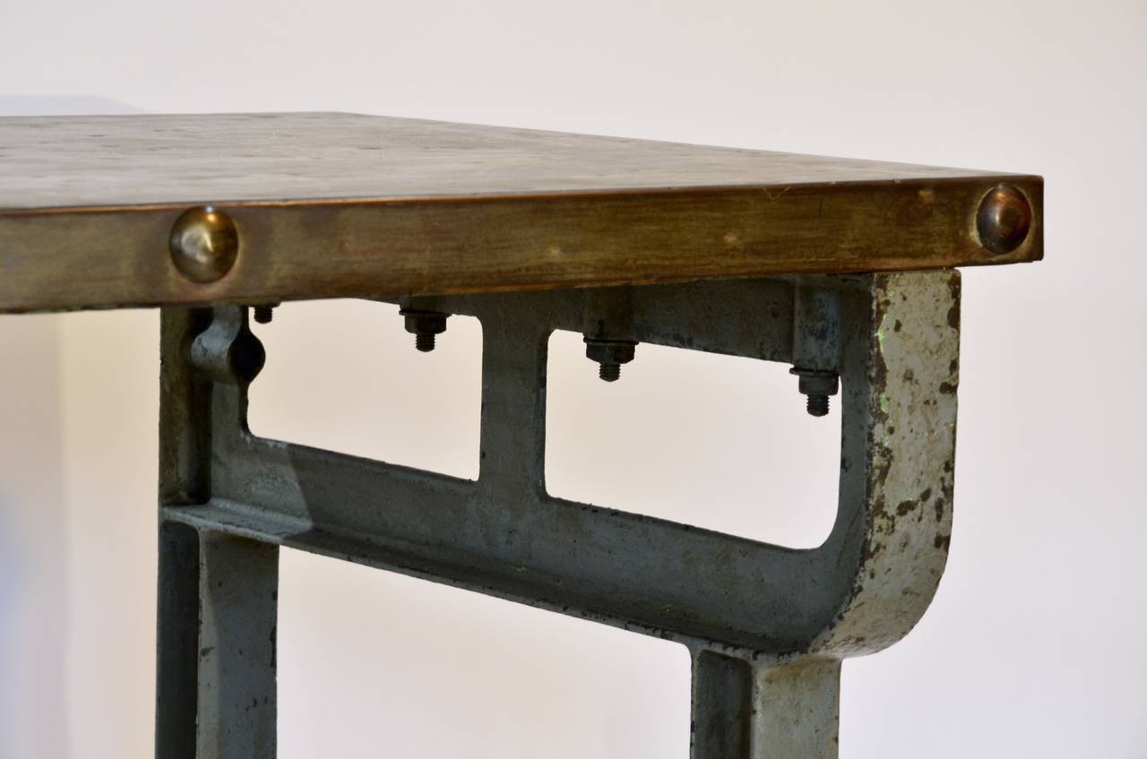 Industrial Steel Work Table