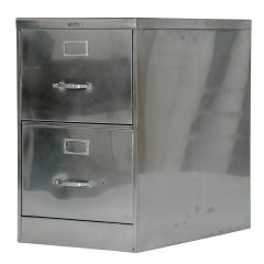 Used, Two Drawer Legal File Cabinet by Steelcase