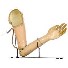 Vintage Early 20th Century Prosthetic Limb