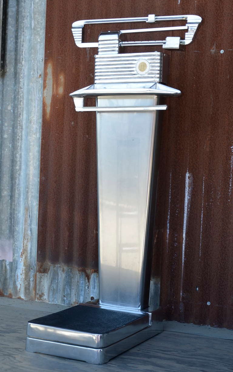 Polished Steel and Aluminum Scale by Fairbanks-Morse