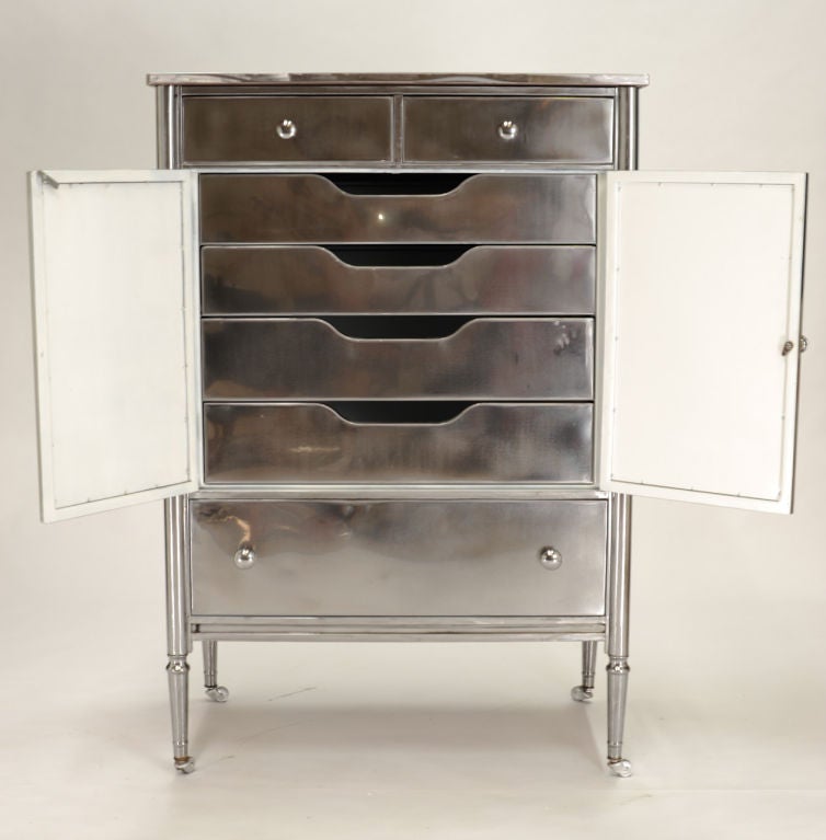 American A Tall Gentleman's Polished Dresser