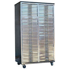 Towering Industrial Steel Flat File