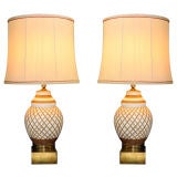 Italian Terra Cotta Table Lamps