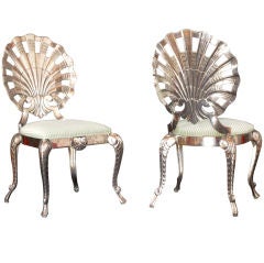 Pair of Venetian Grotto Style Chairs