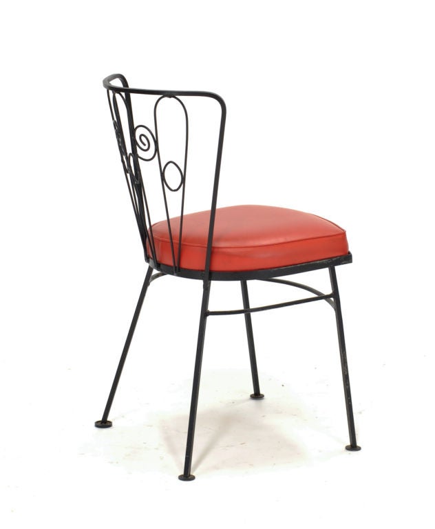 Iron Cafe Chairs 4