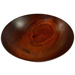 Elegantly Turned Bowl by A. Espenet Carpenter