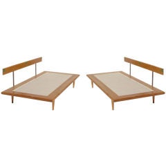 A Pair of George Nelson Daybed Frames