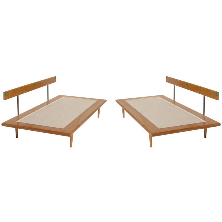 A Pair of George Nelson Daybed Frames