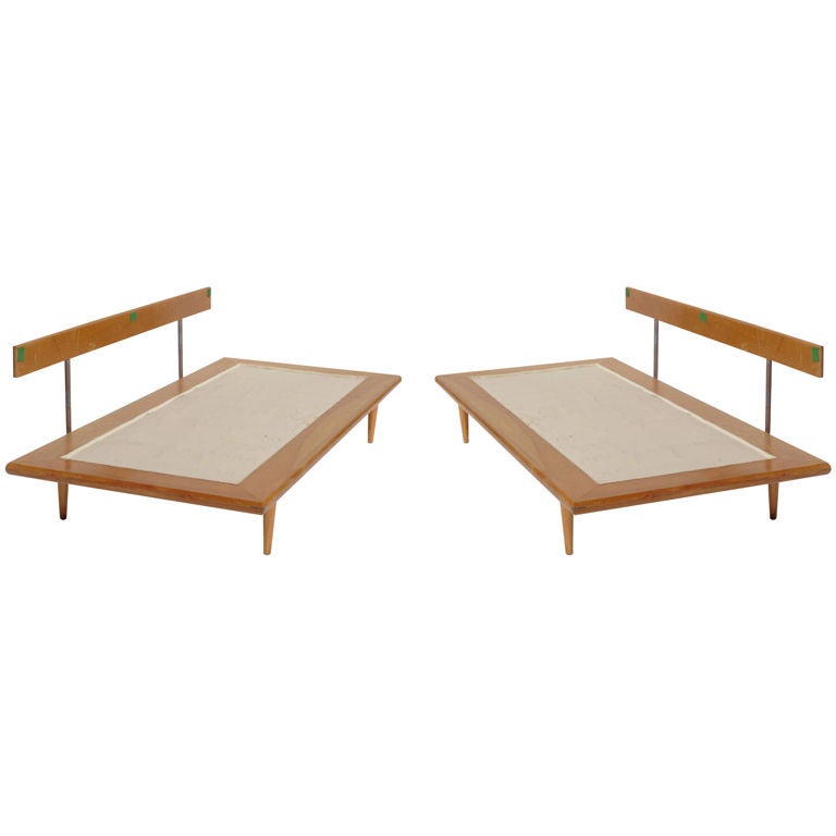 A Pair of George Nelson Daybed Frames