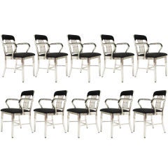 Vintage Set of 12 Goodform arm Chairs