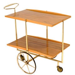Gio Ponti Style Bar Cart