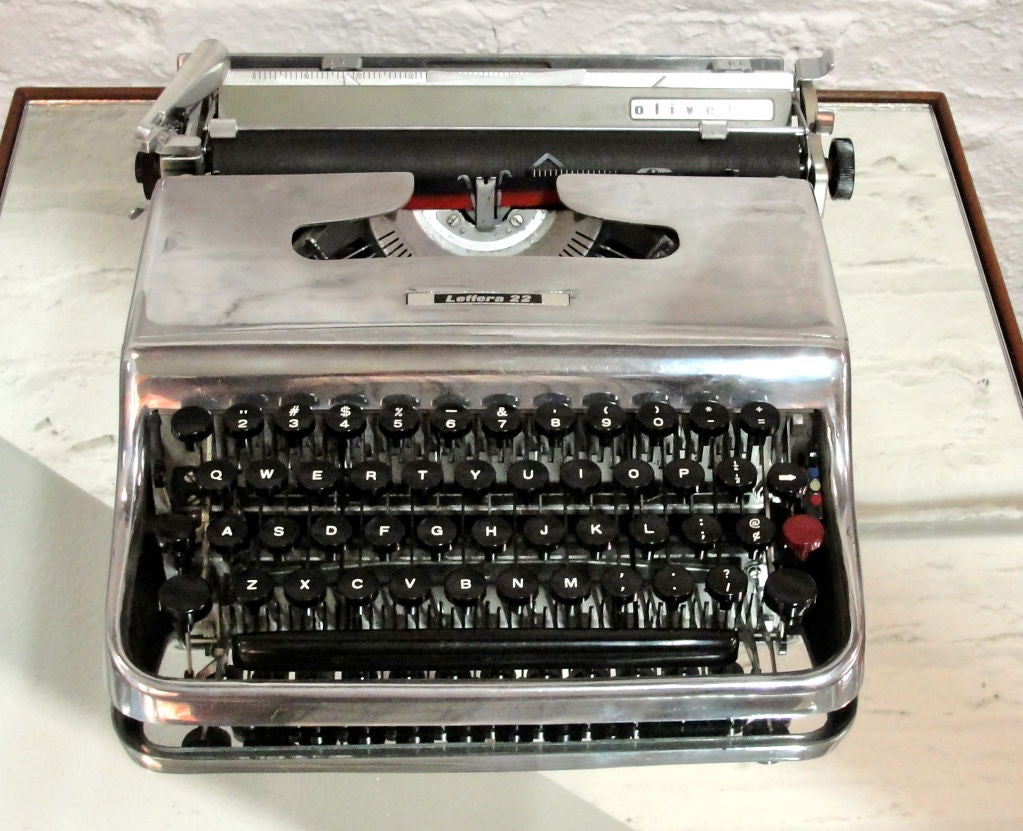 Mid-20th Century Olivetti Lettera Model 