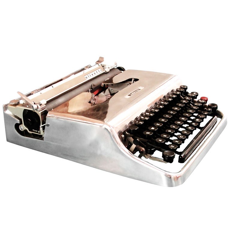 Olivetti Lettera Model "22" Typewriter by Marcello Nizzoli