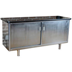 Mid Century Steel Credenza by Allsteel