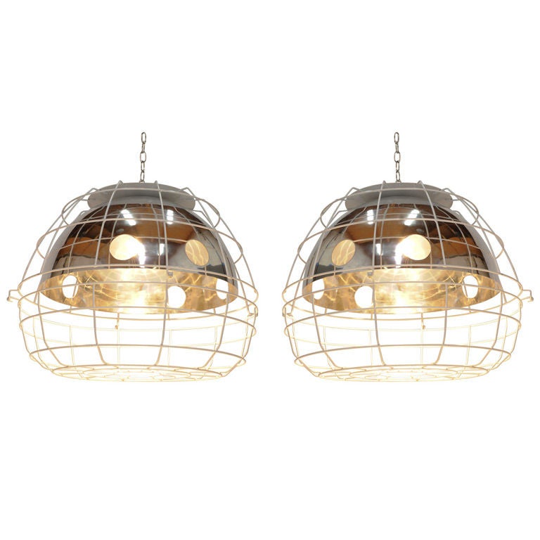 A Pair of Massive UFO Landing Chandeliers Brought To You By HAL